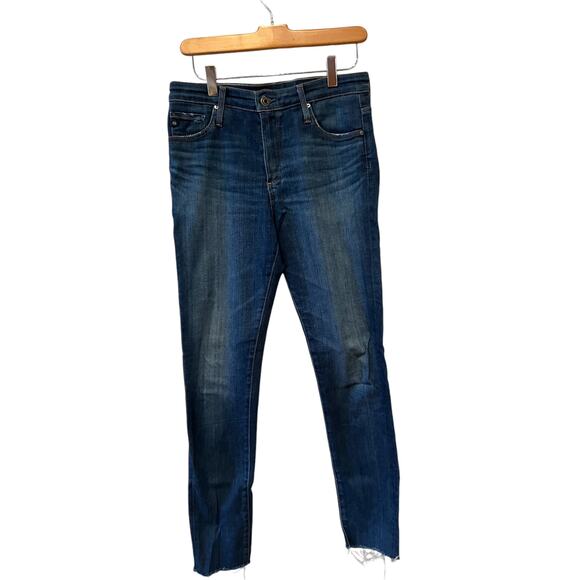 AG Adriano Goldschmied The Farrah High Rise Skinny Jeans 27 - Picture 2 of 8